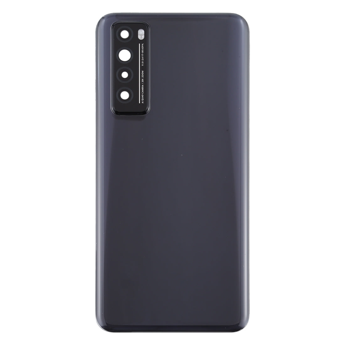 Original Battery Back Cover With Camera Lens Cover for Huawei Nova 7 5G(Black)