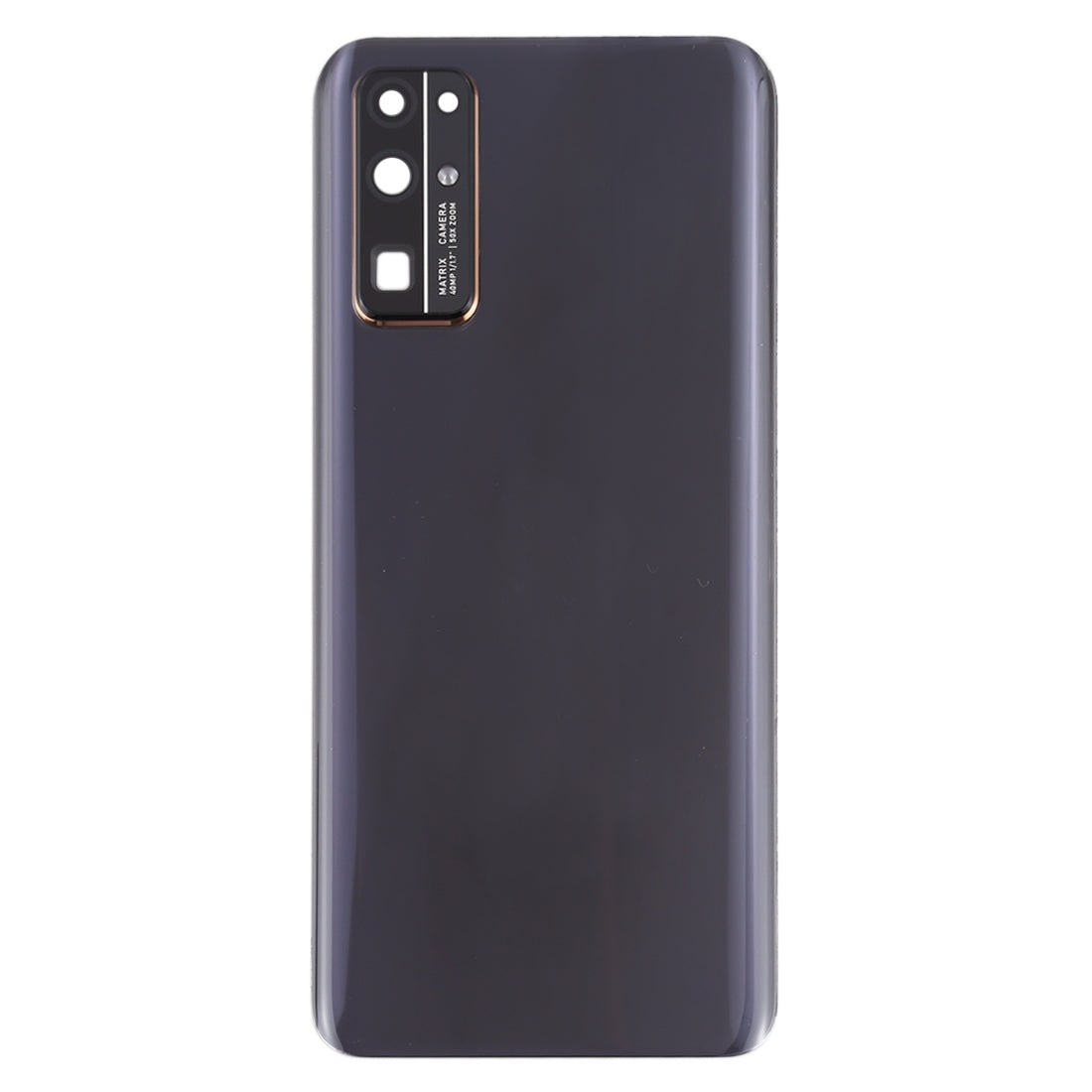 Original Battery Back Cover With Camera Lens Cover for Huawei Honor 30(Black)