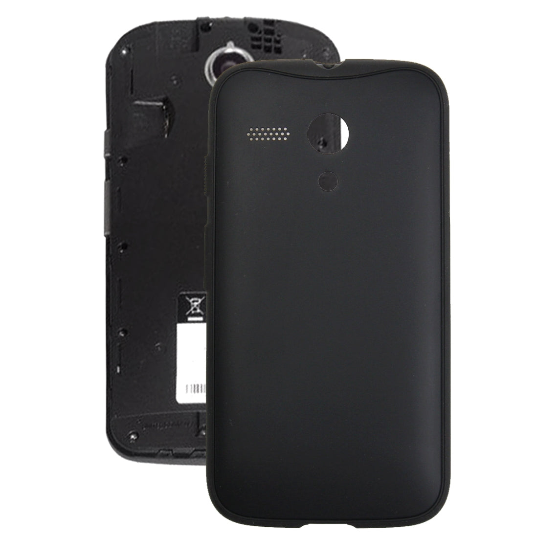 Original Anti-shock Battery Back Cover for Motorola Moto G (Black)