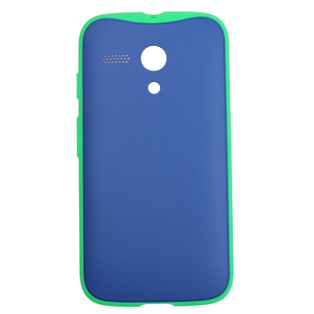 for Motorola Moto G Original Anti-shock Battery Back Cover (Dark Blue + Green)