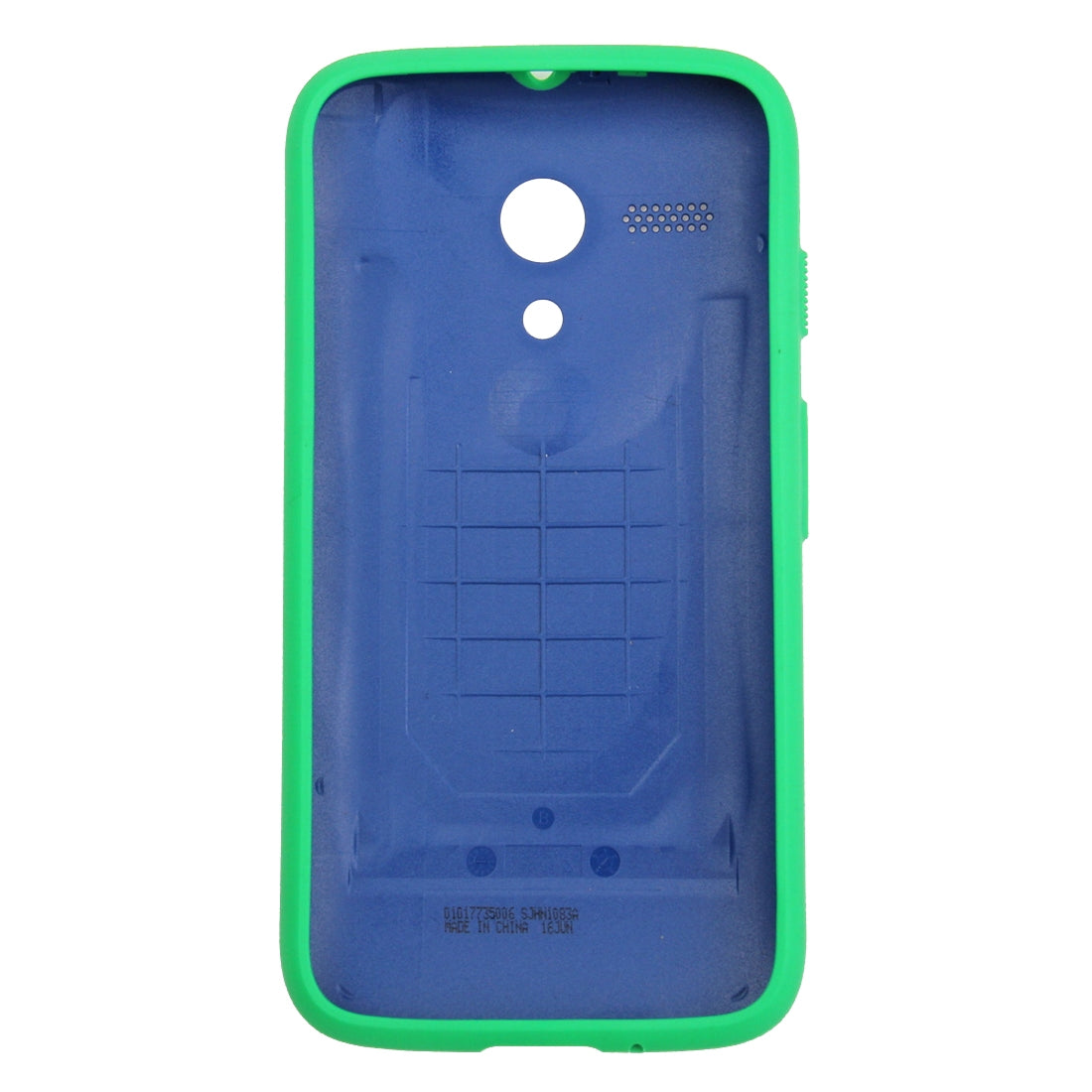 for Motorola Moto G Original Anti-shock Battery Back Cover (Dark Blue + Green)