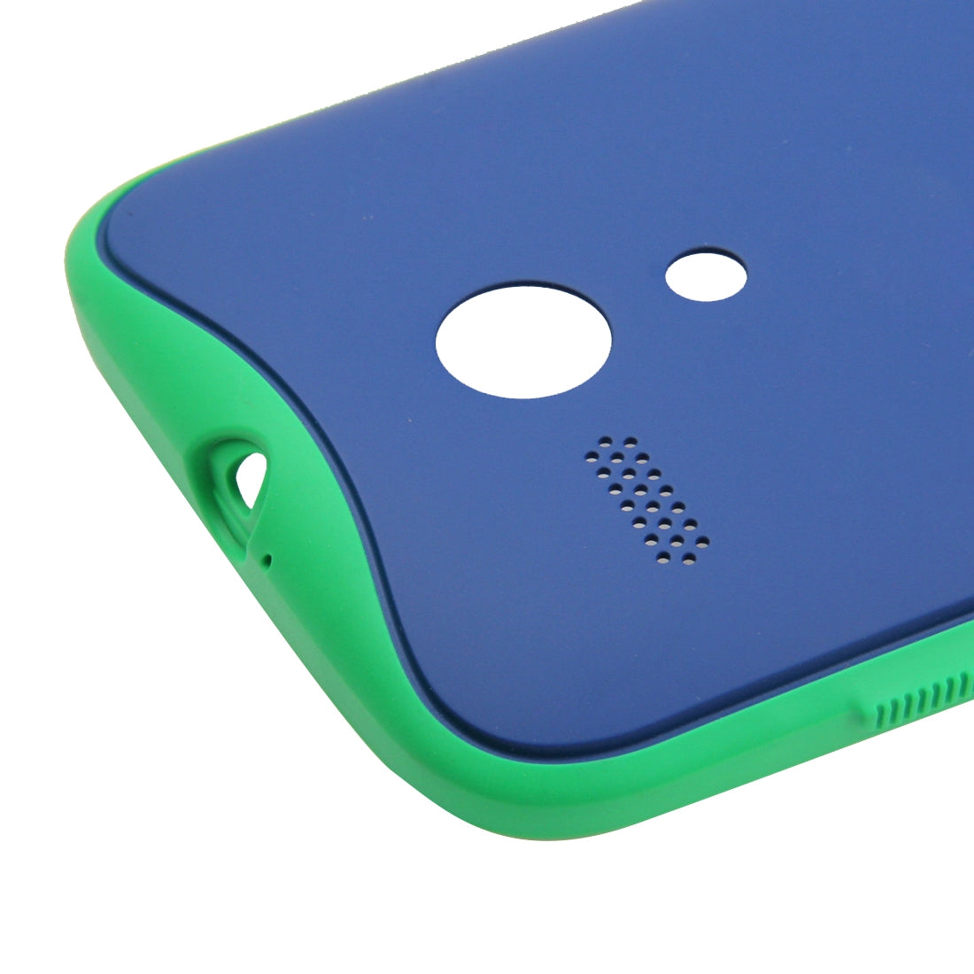 for Motorola Moto G Original Anti-shock Battery Back Cover (Dark Blue + Green)