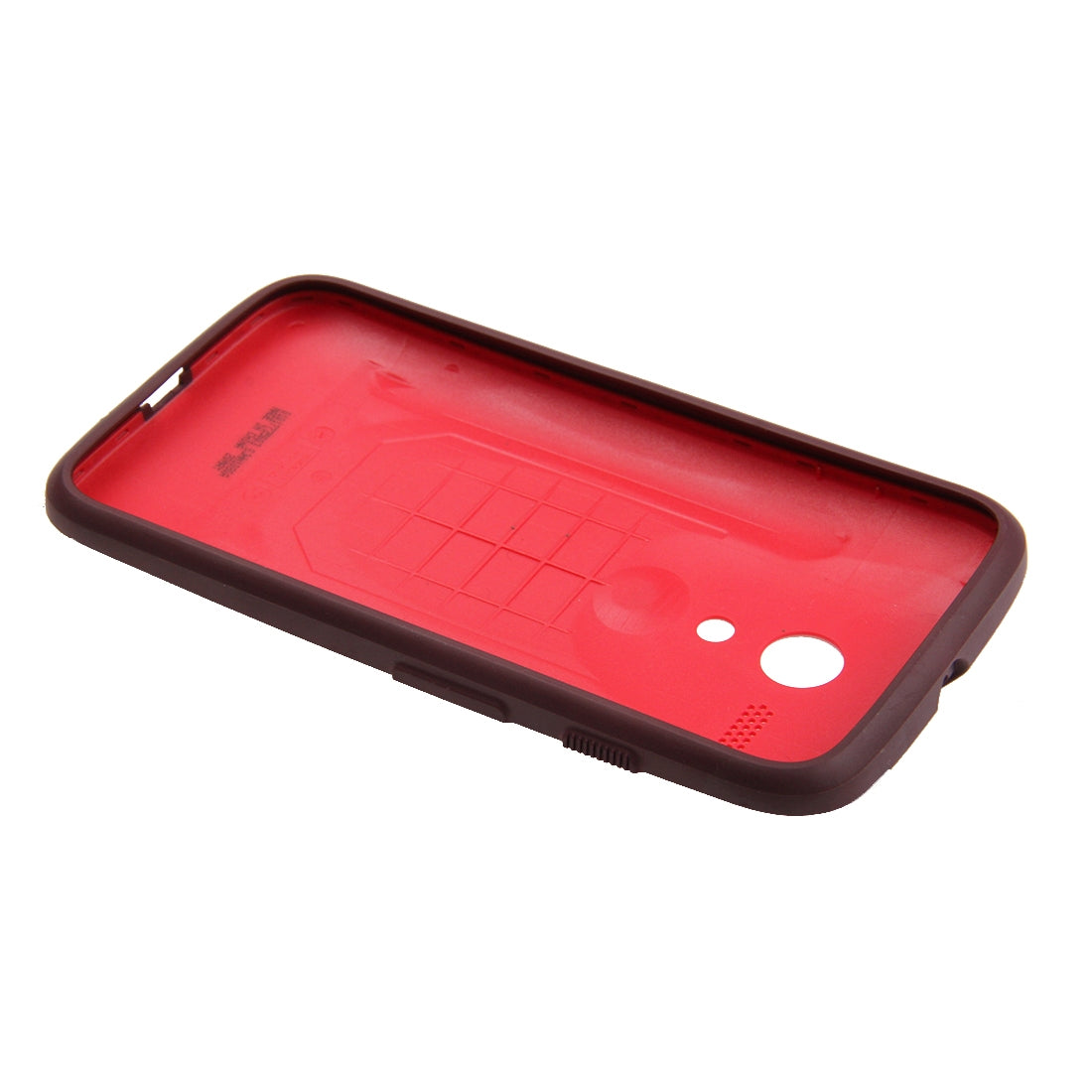 Original Anti-shock Battery Back Cover for Motorola Moto G (Red + Dark Red)