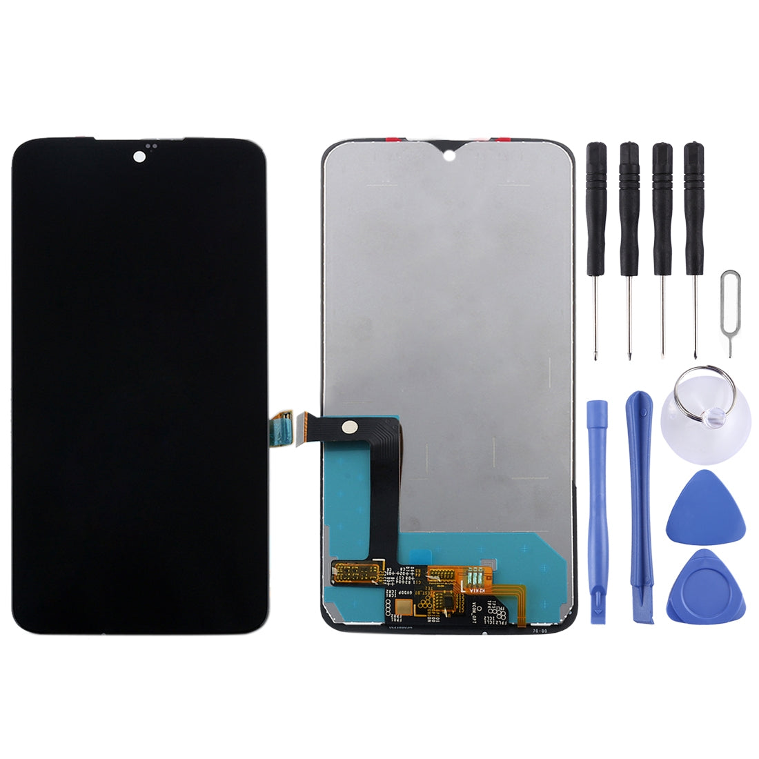 TFT LCD Screen for Motorola Moto G7 with Digitizer Full Assembly (Black)