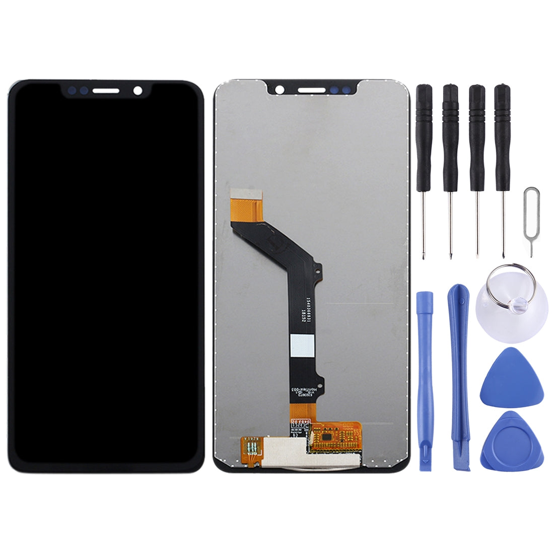 TFT LCD Screen for Motorola One (P30 Play)with Digitizer Full Assembly (Black)