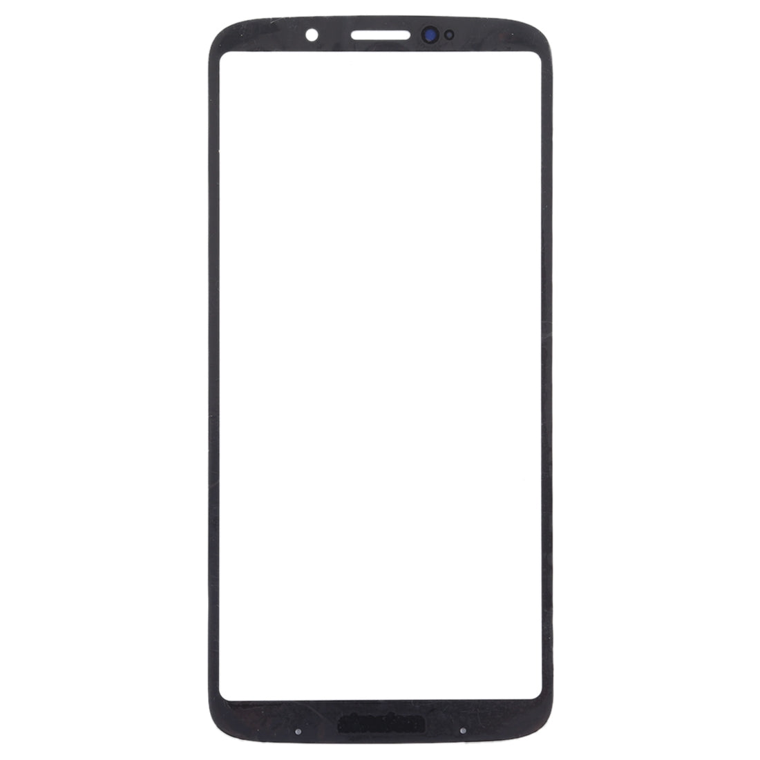 Front Screen Outer Glass Lens for Motorola Moto Z3 Play(Black)