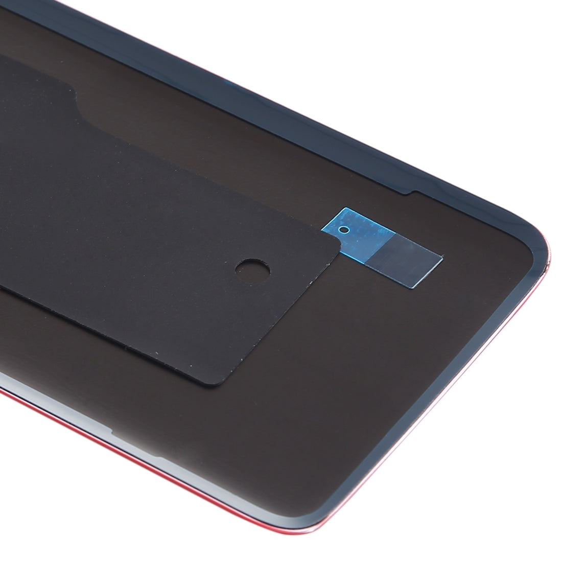 For OnePlus 6 Smooth Surface Battery Back Cover (Red)