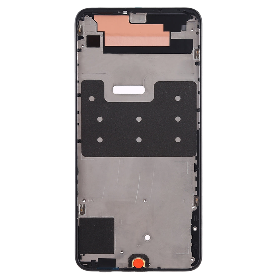 Front Housing LCD Frame Bezel Plate for Huawei P Smart+ (2019)(Black)