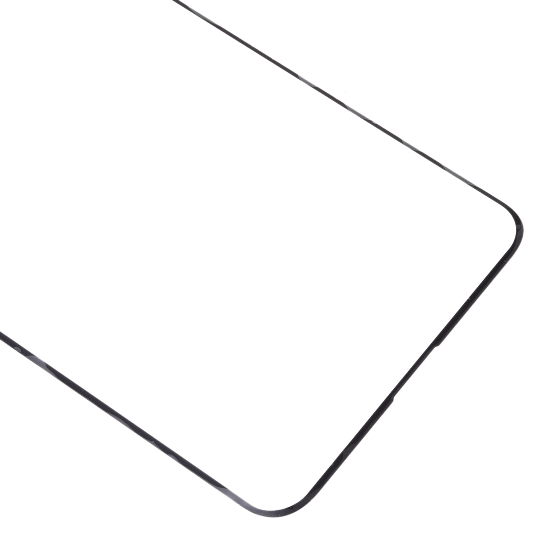 For OPPO Find X Front Screen Outer Glass Lens (Black)