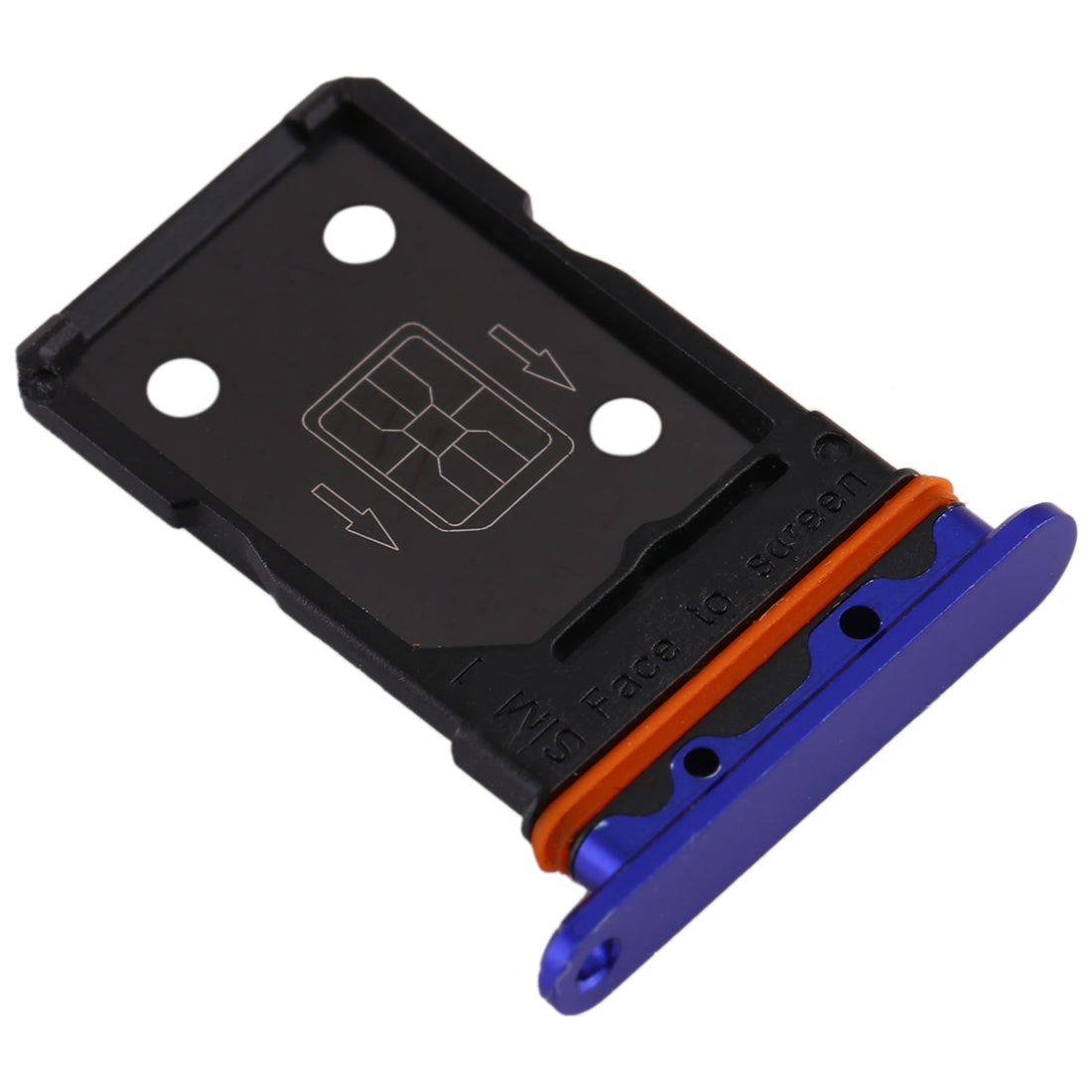 For OPPO Reno3 Pro 5G / Find X2 Neo SIM Card Tray(Blue)