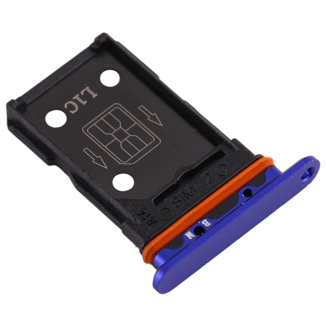 For OPPO Reno3 Pro 5G / Find X2 Neo SIM Card Tray(Blue)