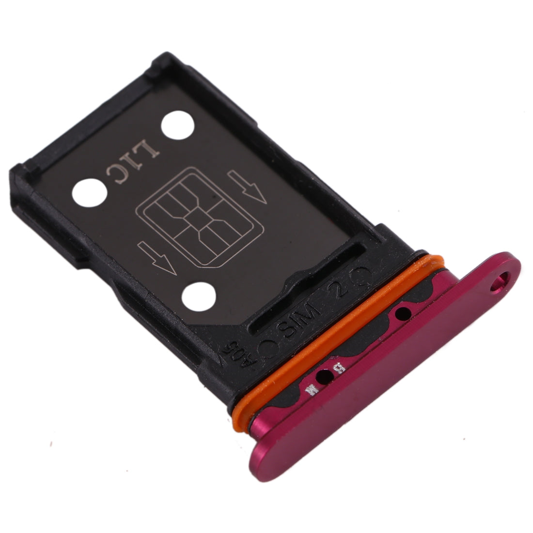 For OPPO Reno3 Pro 5G / Find X2 Neo SIM Card Tray(Rose Red)
