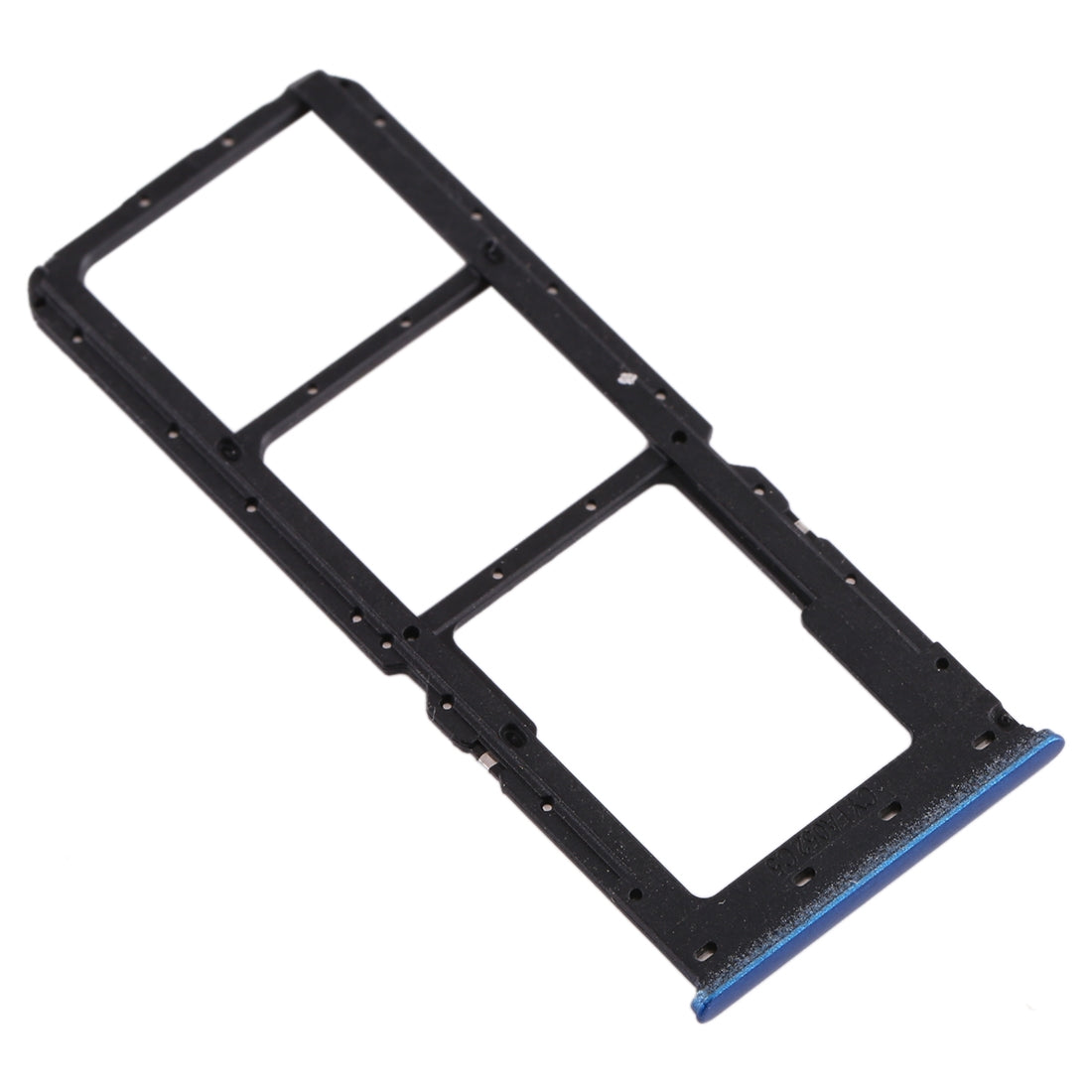 For OPPO A11x/A11/A9(2020)/A5(2020) SIM Card Tray + SIM Card Tray + Micro SD Card Tray (Blue)