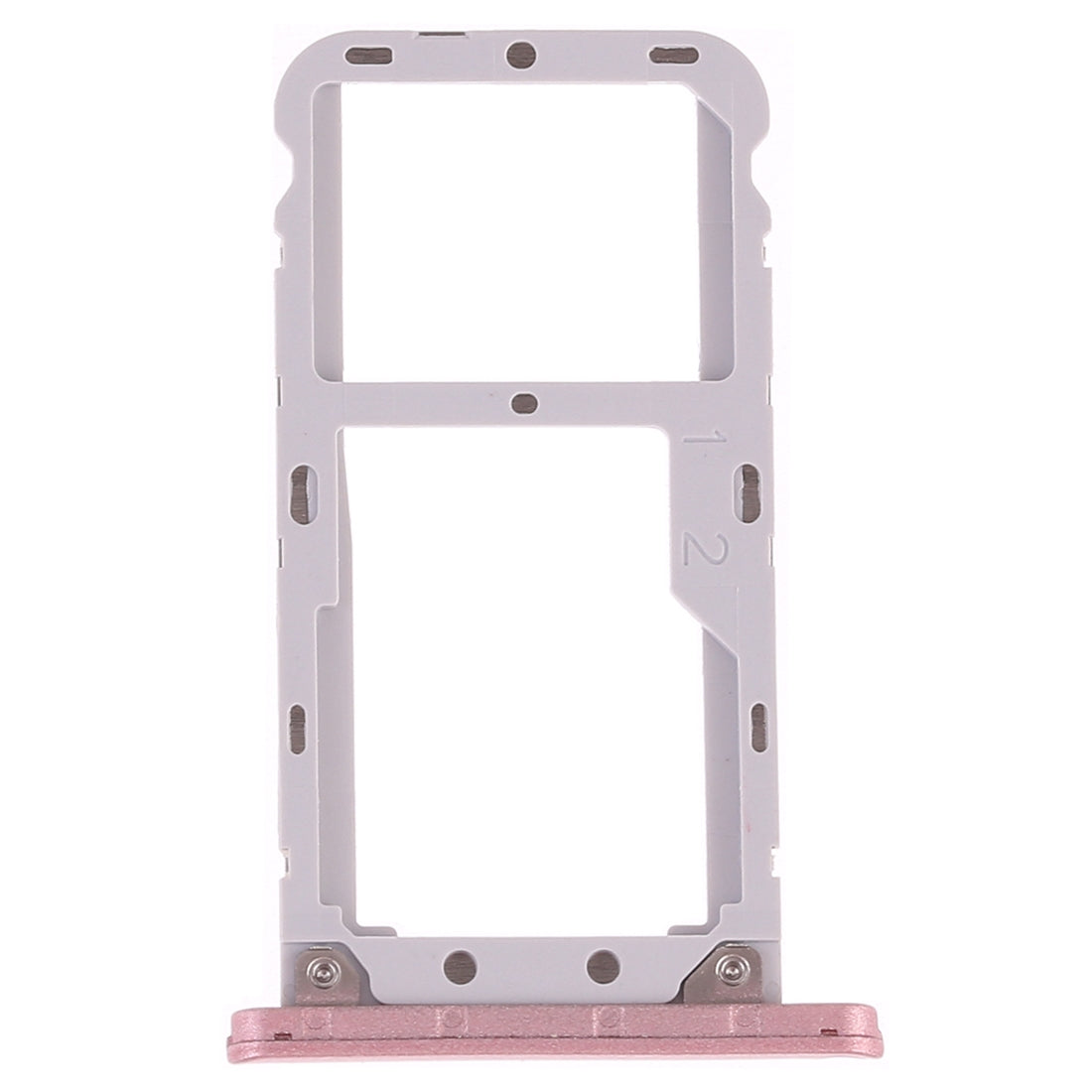 SIM Card Tray + SIM Card Tray / Micro SD Card Tray for Asus Zenfone Live ZB501KL(Rose Gold)