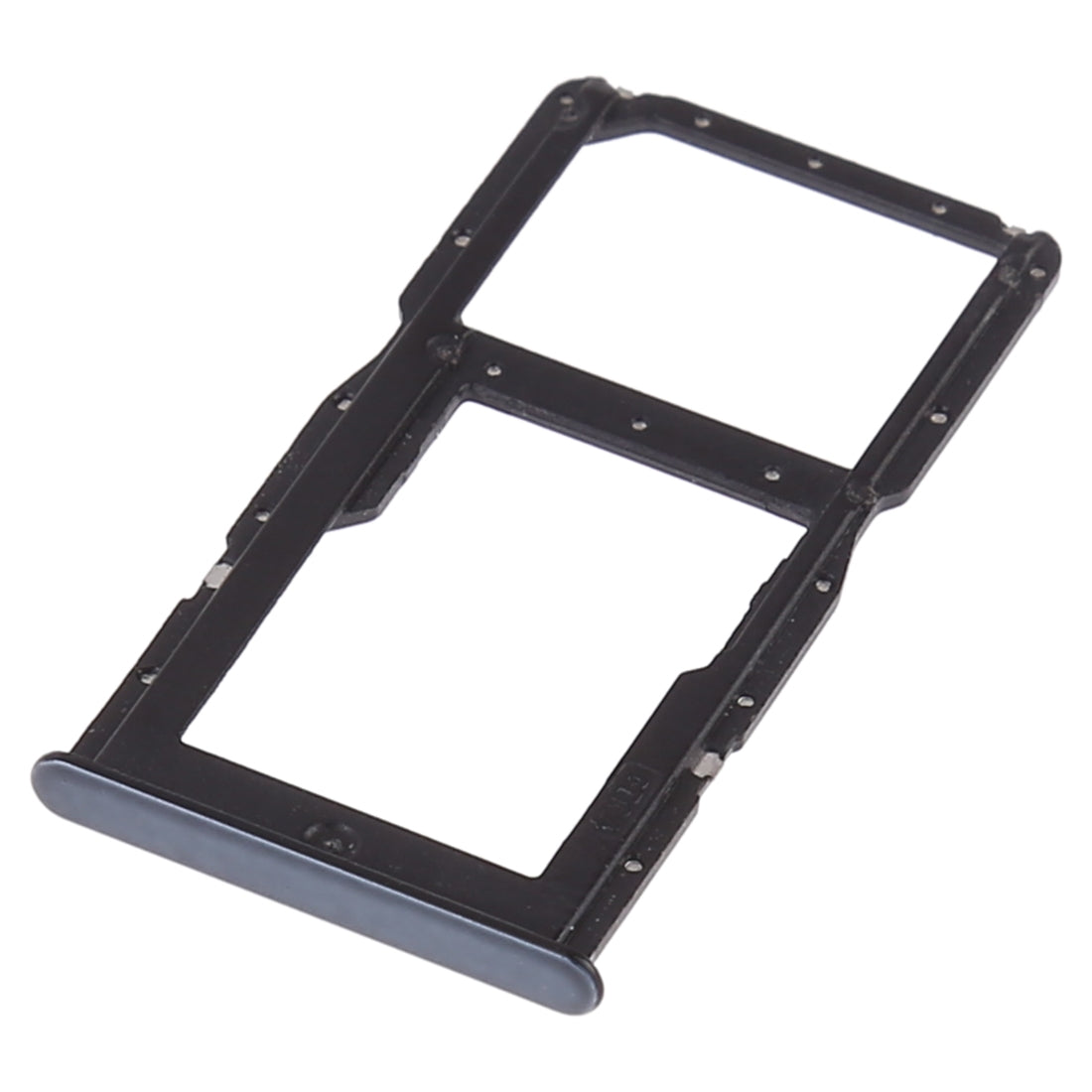 SIM Card Tray + SIM Card Tray / Micro SD Card for Huawei P30 Lite(Grey)