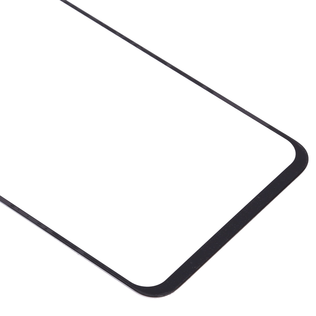 For OPPO R19 Front Screen Outer Glass Lens (Black)