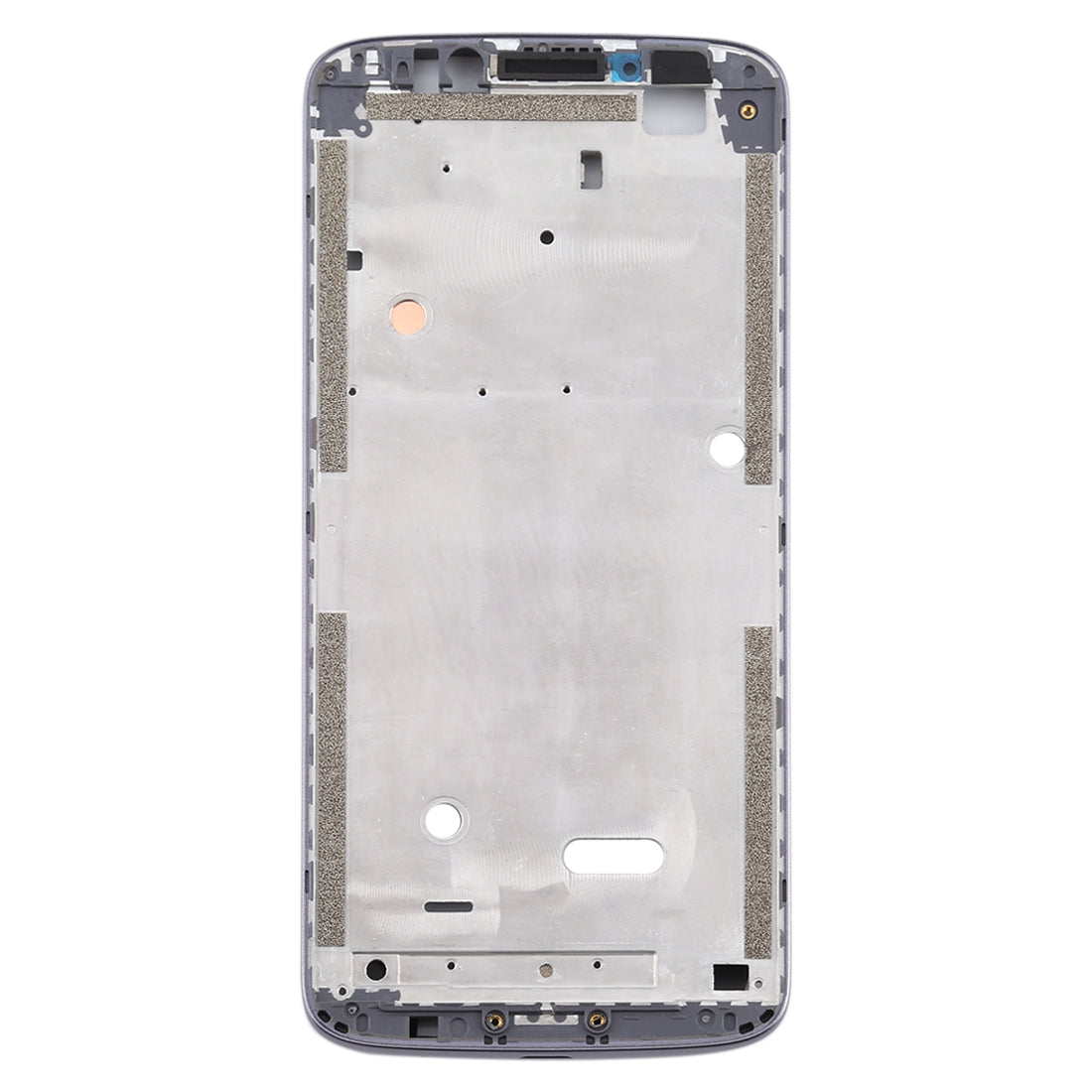 Front Housing LCD Frame Bezel for Motorola Moto E5(Grey)