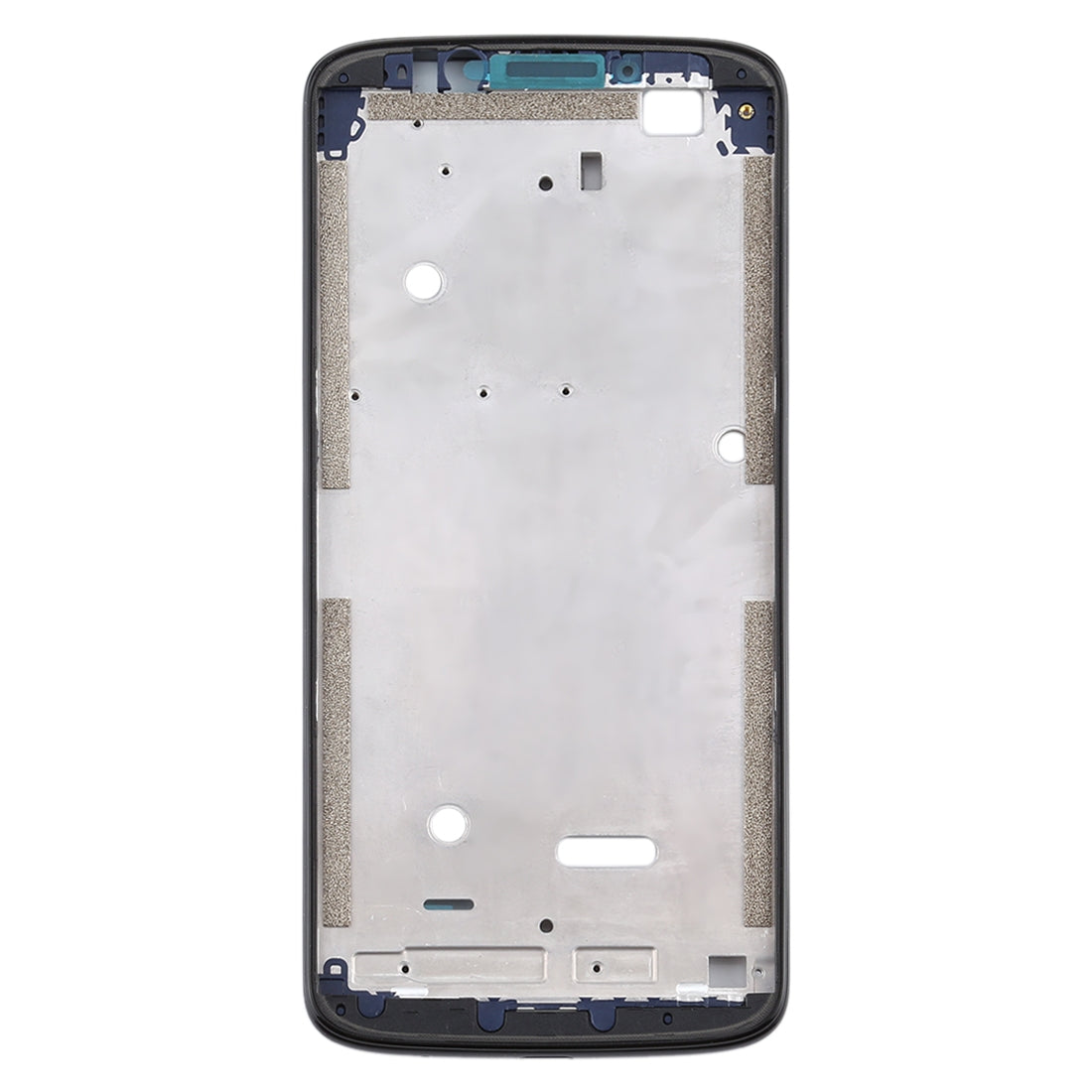 Front Housing LCD Frame Bezel for Motorola Moto G6 Play(Black)