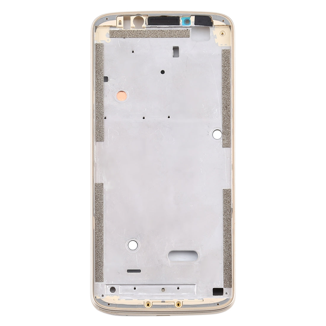Front Housing LCD Frame Bezel for Motorola Moto G6 Play (Gold)