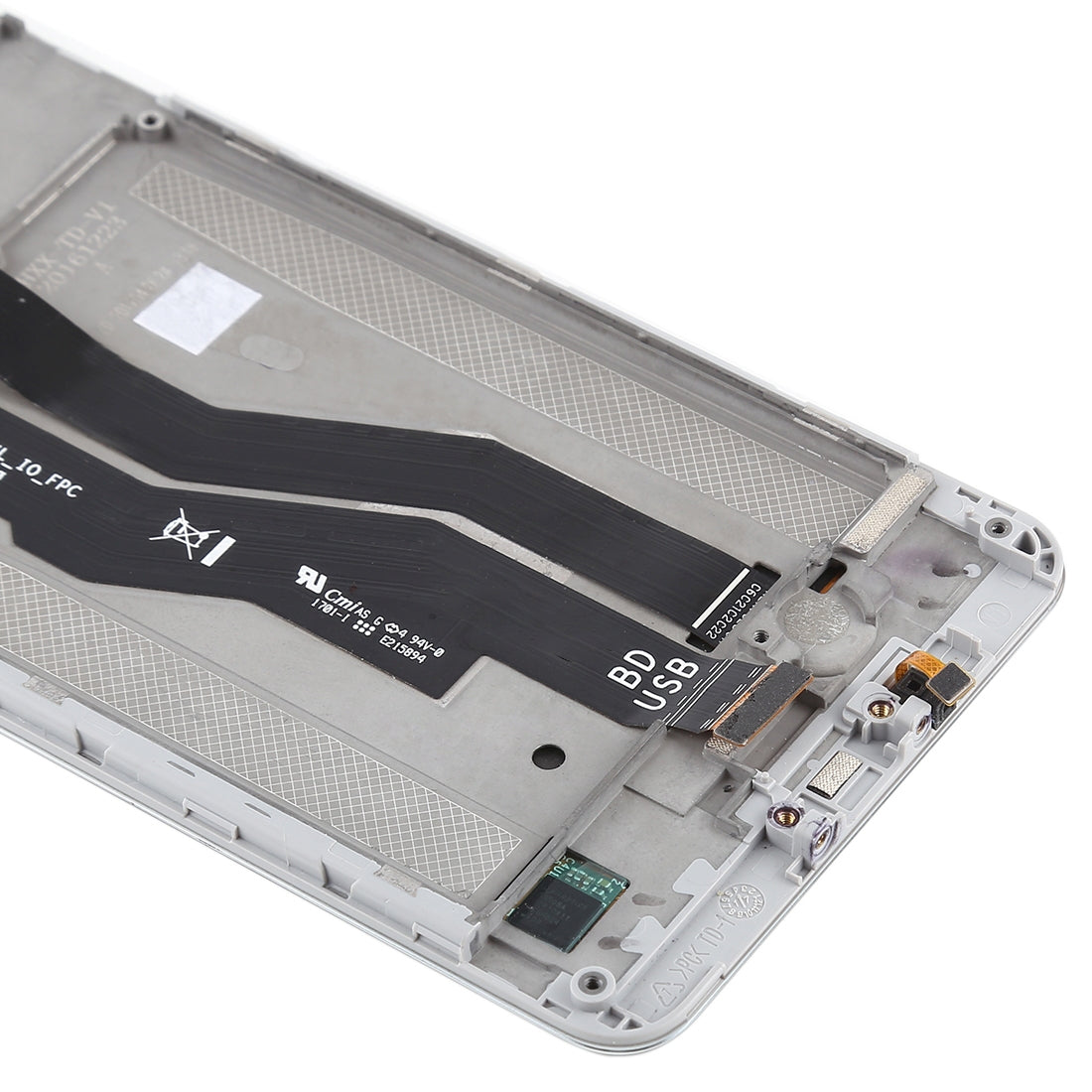 OEM LCD Screen for Asus Zenfone 3 Zoom ZE553KL Digitizer Full Assembly with Frame?White)