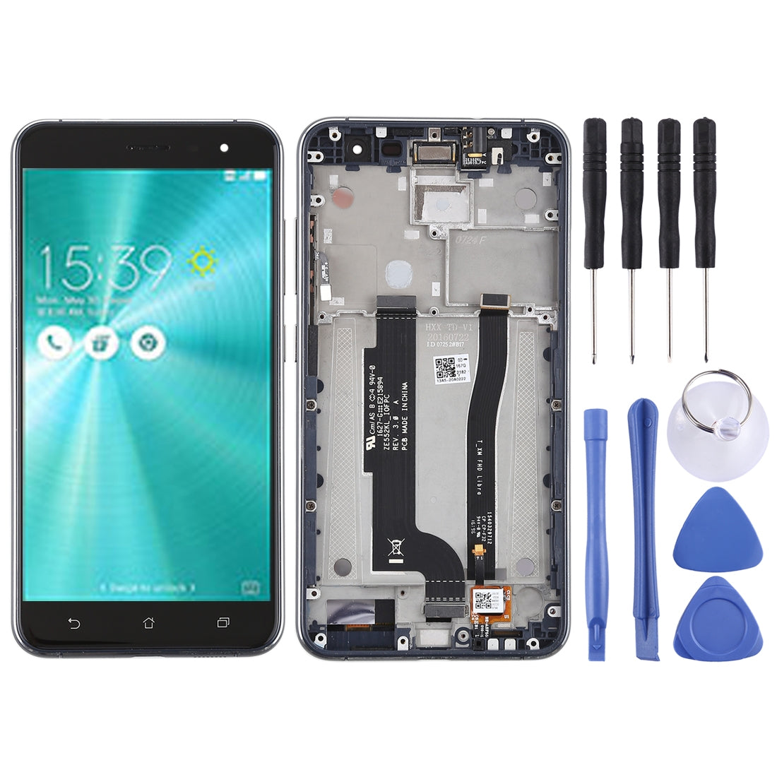 OEM LCD Screen for Asus ZenFone 3 ZE552KL Digitizer Full Assembly with Frame?Black)