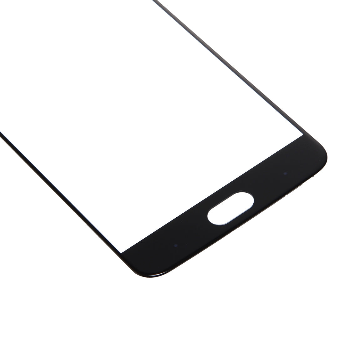 For OnePlus 5 Front Screen Outer Glass Lens (Black)