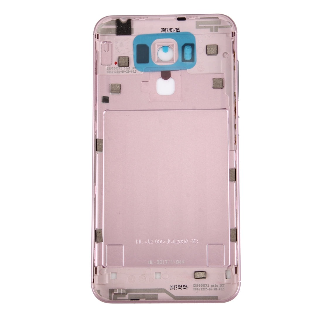 Aluminum Alloy Back Battery Cover for Asus ZenFone 3 Max / ZC553KL (Rose Gold)