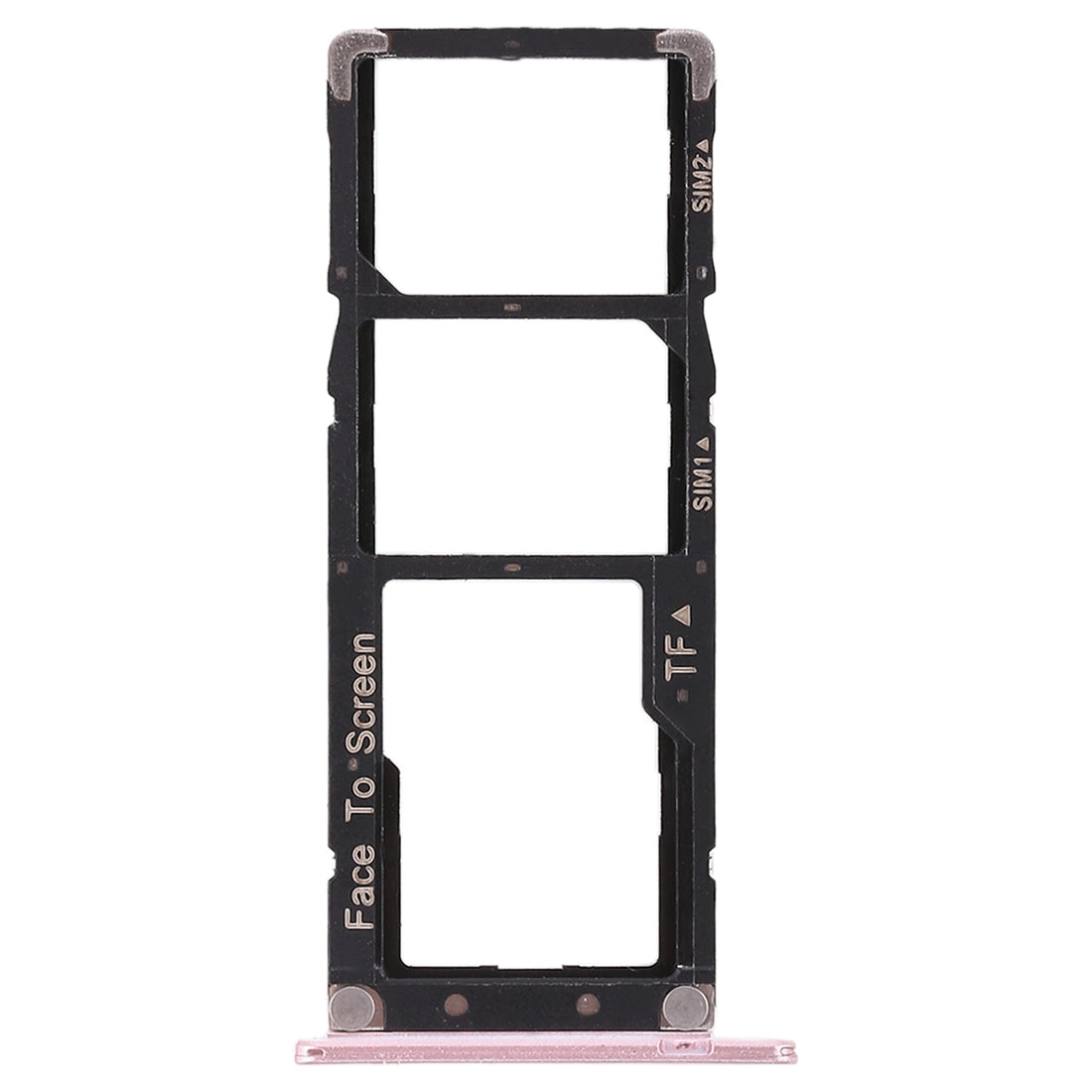 2 SIM Card Tray + Micro SD Card Tray for Asus ZenFone 4 Max ZC520KL(Rose Gold)