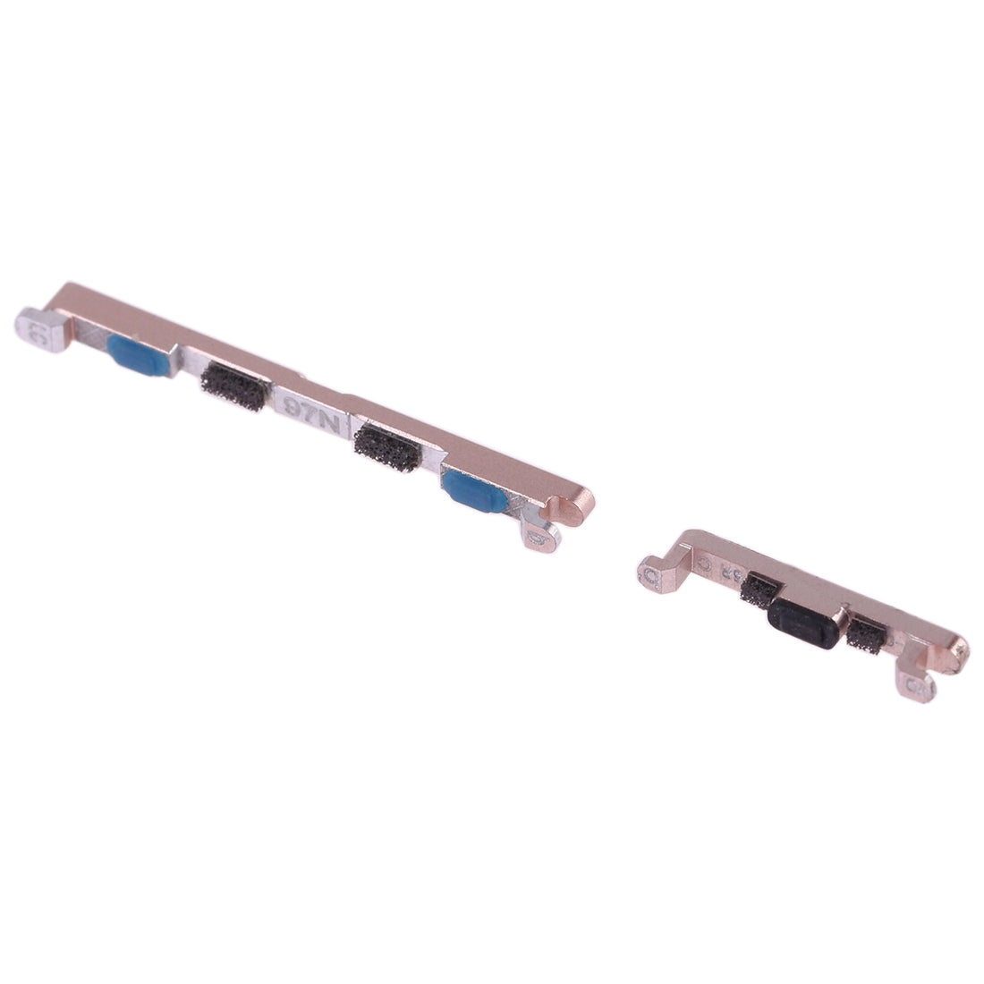 For OPPO R9 Plus Side Keys(Gold)
