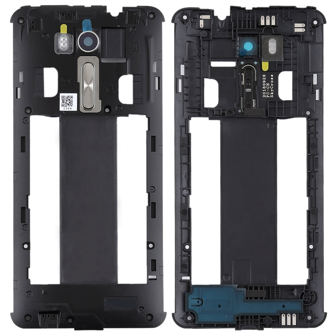 Middle Frame Bezel for Asus Zenfone Go ZB551KL(Black)