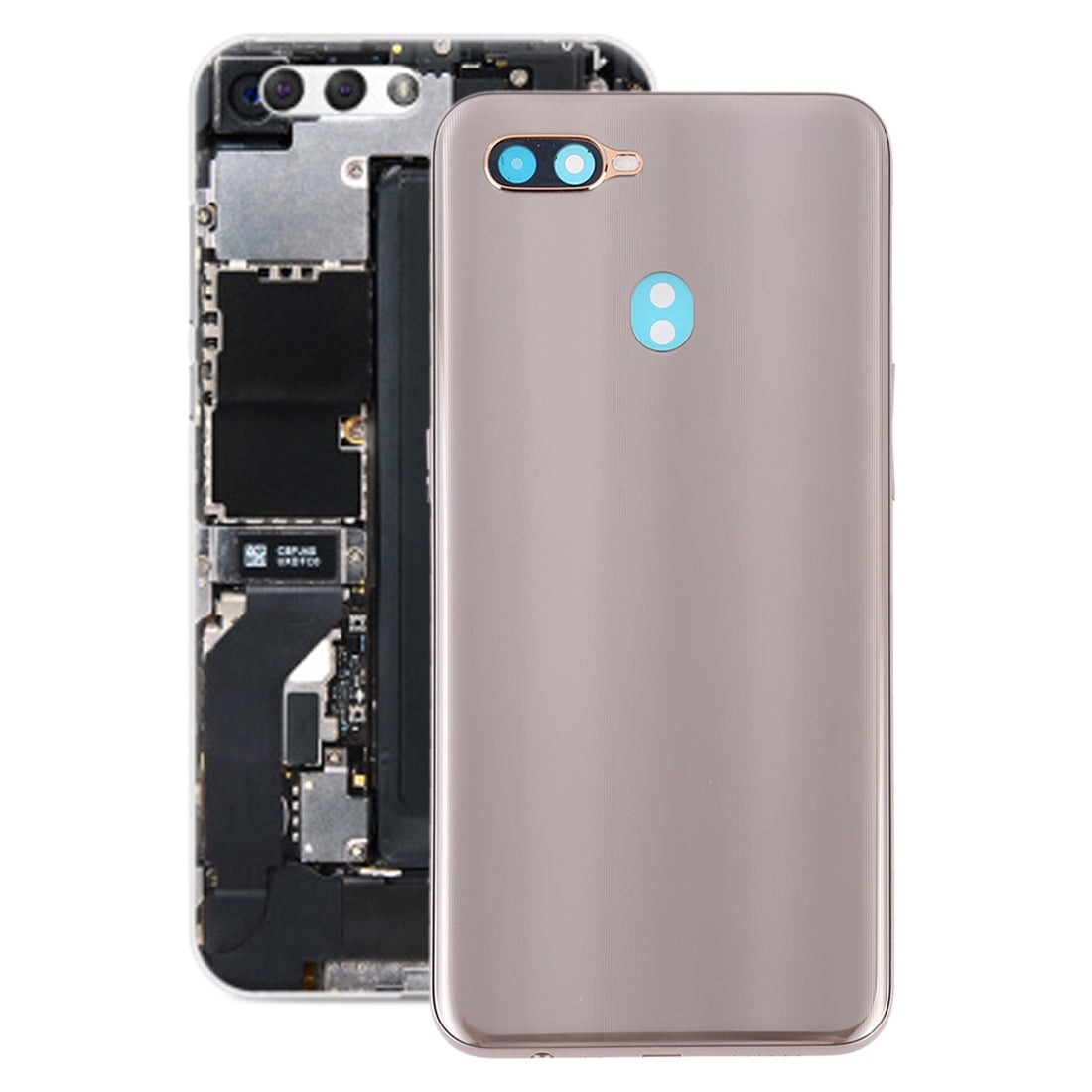For OPPO A7 / A7n / AX7 Battery Back Cover (Gold)