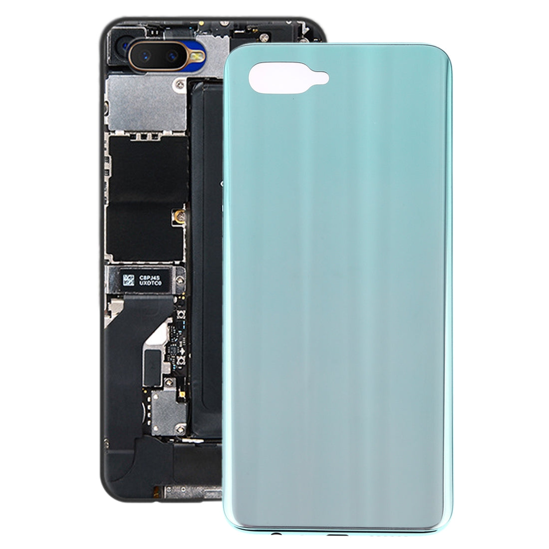 For OPPO R15X Battery Back Cover (Green)
