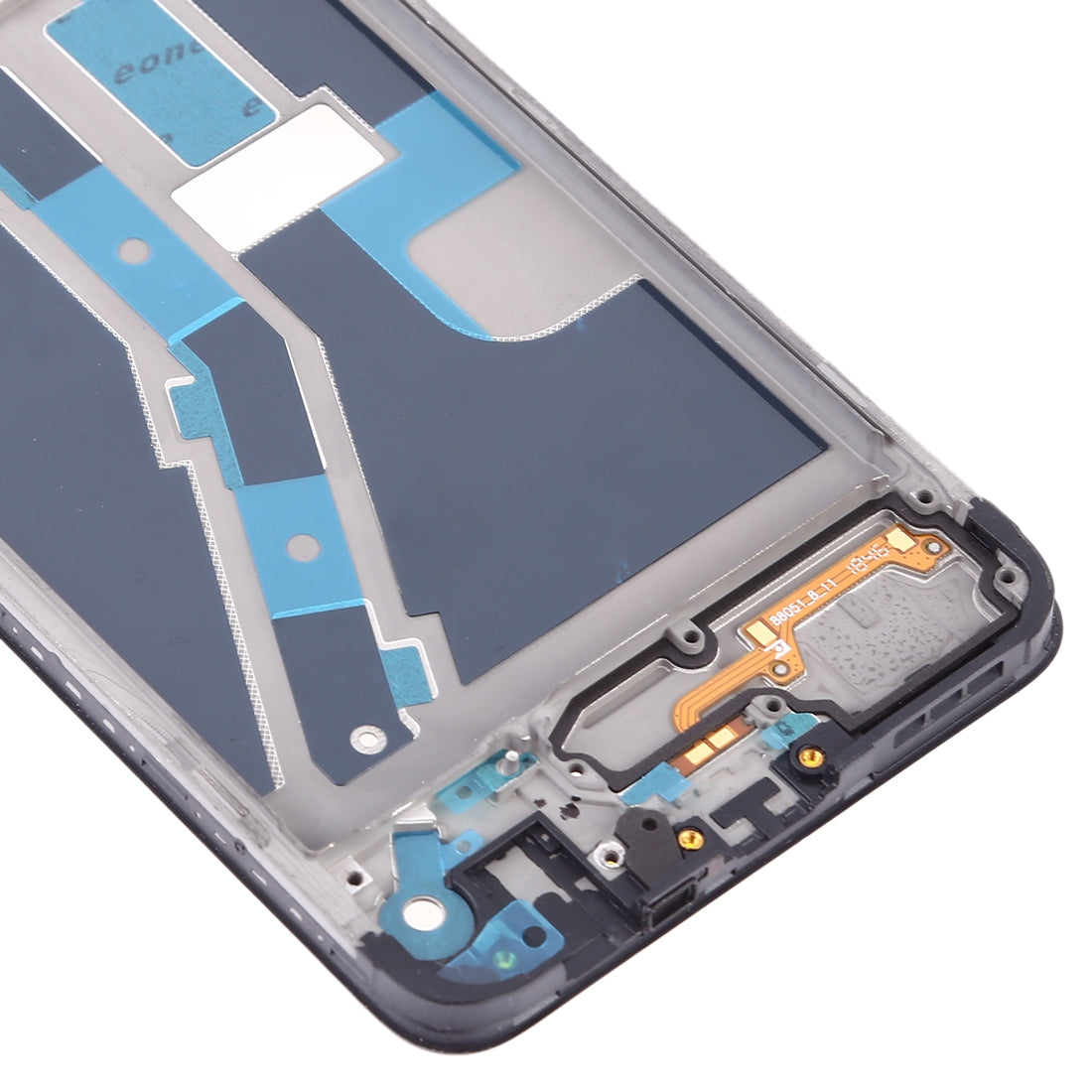 For OPPO R15X Middle Frame Bezel Plate (Black)