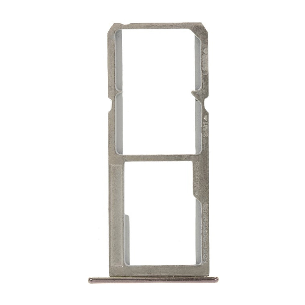 SIM Card Tray + SIM Card Tray + Micro SD Card Tray for Motorola Moto E5 Plus(Gold)