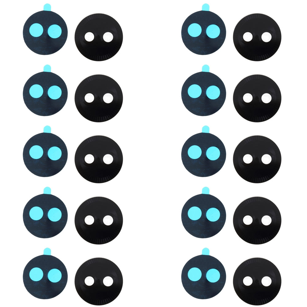 10 PCS Back Camera Lens for Motorola Moto G6 Plus