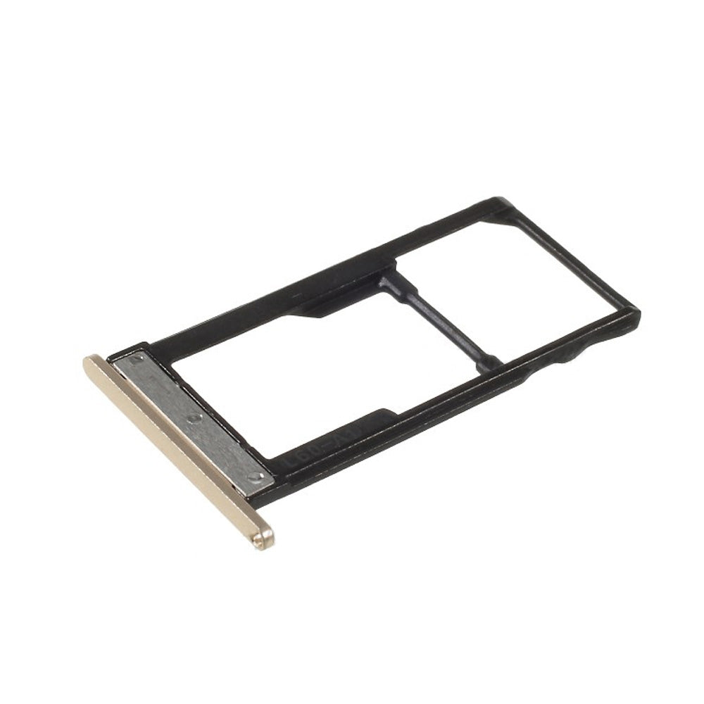 SIM Card Tray + SIM Card Tray / Micro SD Card Tray for Motorola Moto M XT1662 XT1663(Gold)