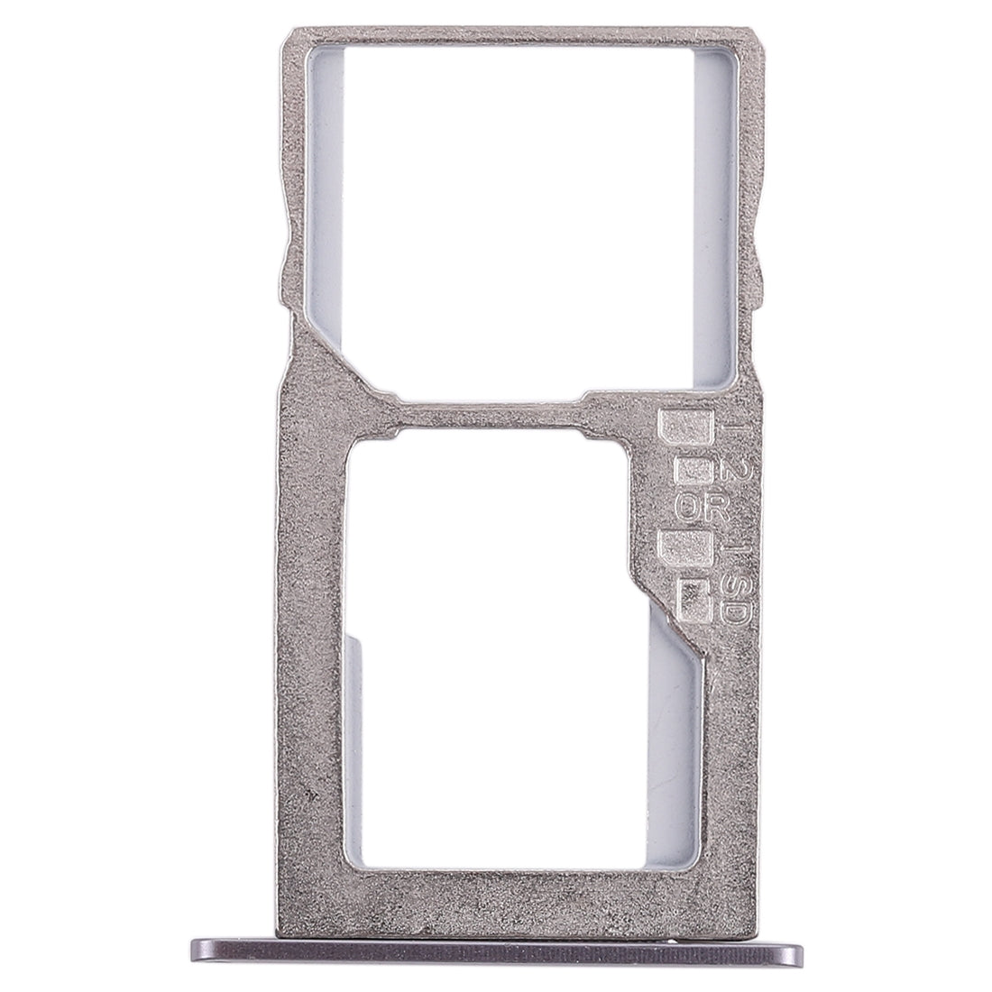 SIM Card Tray + Micro SD Card Tray for Asus Zenfone 3 Max ZC553KL(Black)