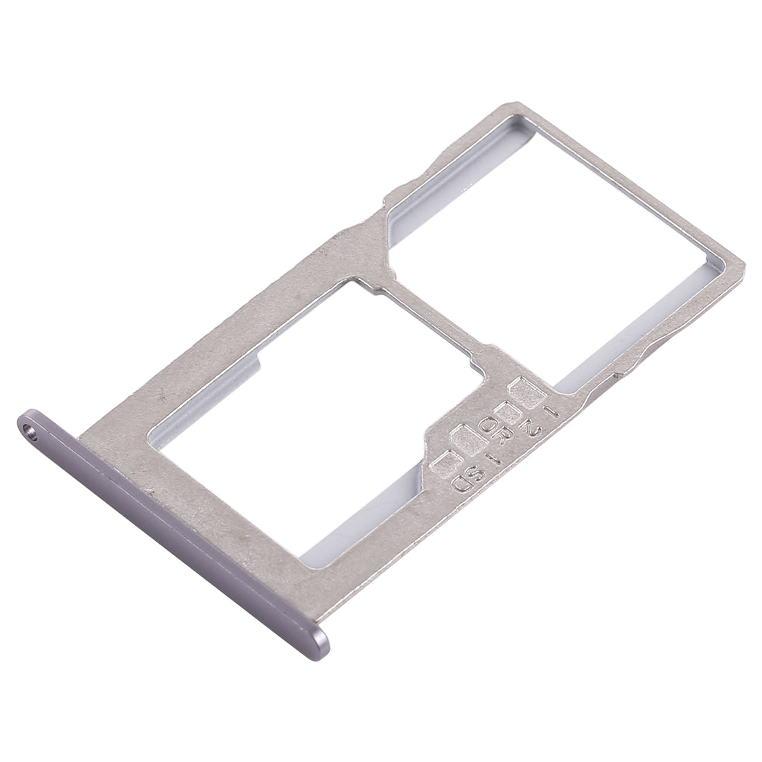 SIM Card Tray + Micro SD Card Tray for Asus Zenfone 3 Max ZC553KL(Black)