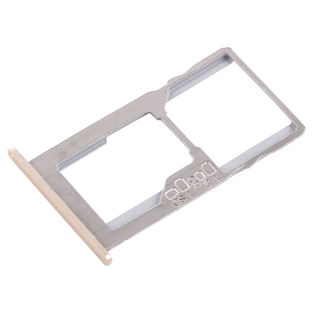 SIM Card Tray + Micro SD Card Tray for Asus Zenfone 3 Max ZC553KL(Gold)
