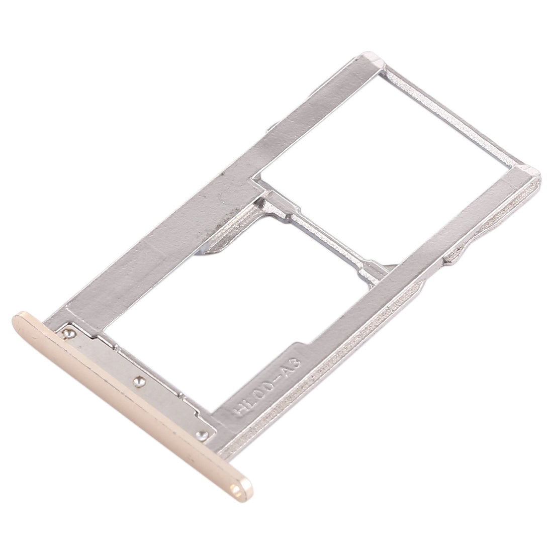 SIM Card Tray + Micro SD Card Tray for Asus Zenfone 3 Max ZC553KL(Gold)
