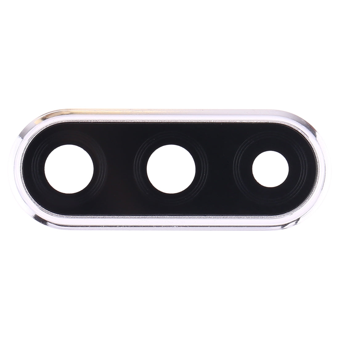 For Huawei Nova 4e 24MP Back Camera Bezel with Lens Cover (Silver)