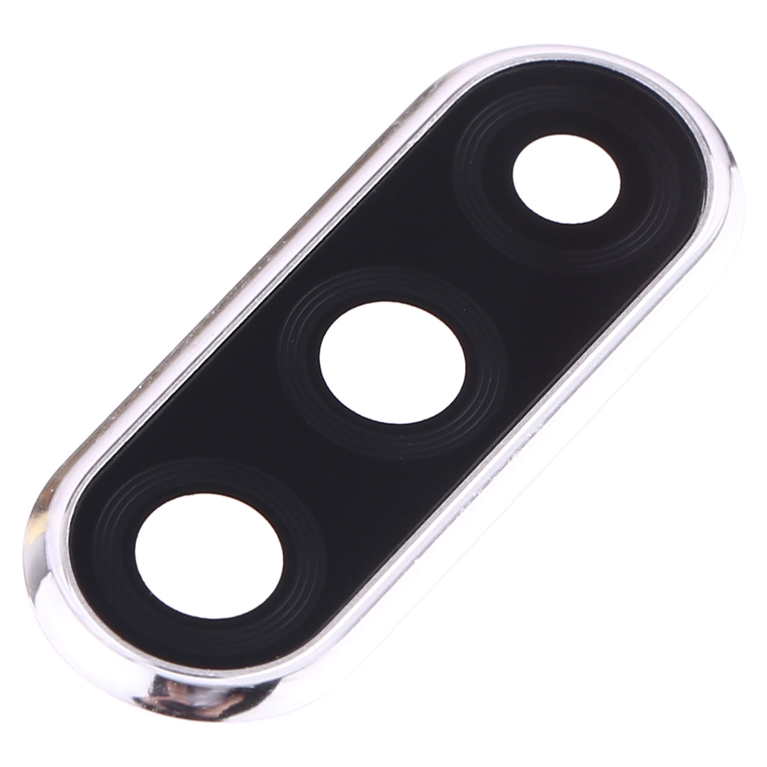 For Huawei Nova 4e 24MP Back Camera Bezel with Lens Cover (Silver)