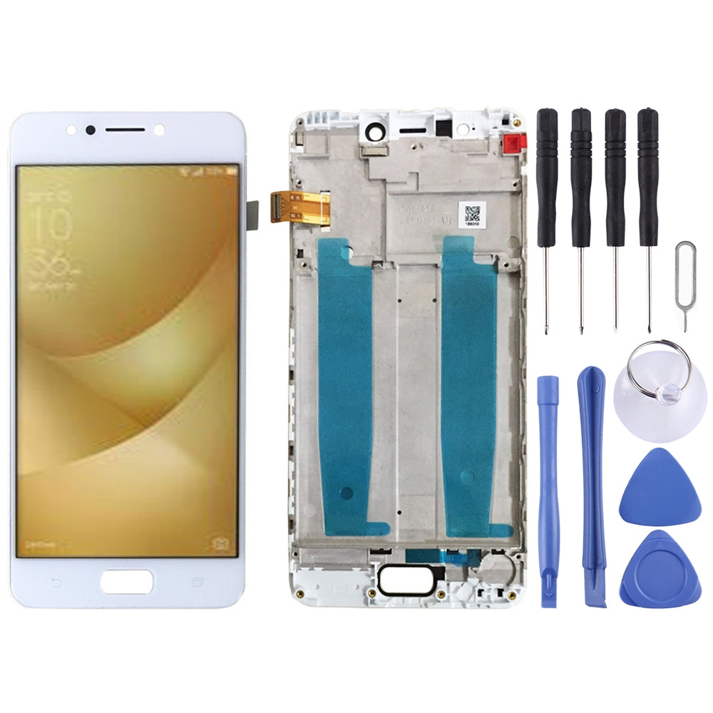 OEM LCD Screen for Asus Zenfone 4 Max ZC520KL X00HD Digitizer Full Assembly with Frame?White)