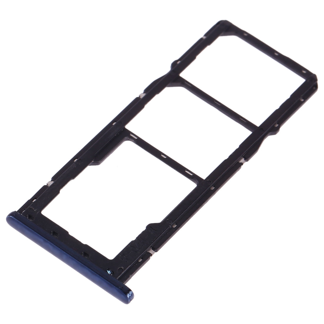 SIM Card Tray + SIM Card Tray + Micro SD Card Tray for Asus ZenFone Max Pro (M2) ZB631KL(Blue)