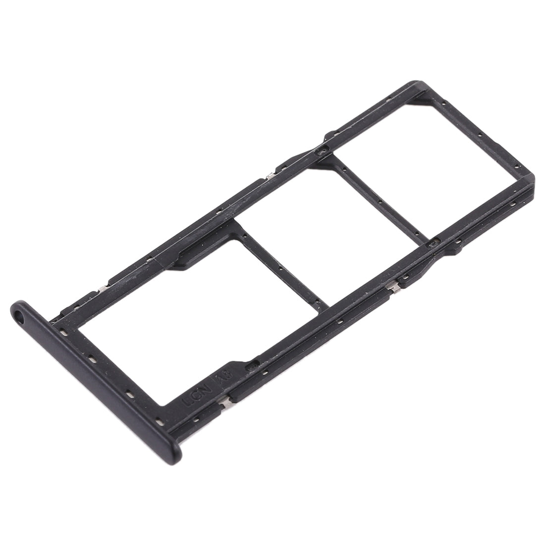 SIM Card Tray + Micro SD Card Tray for Huawei Honor 8C (Black)