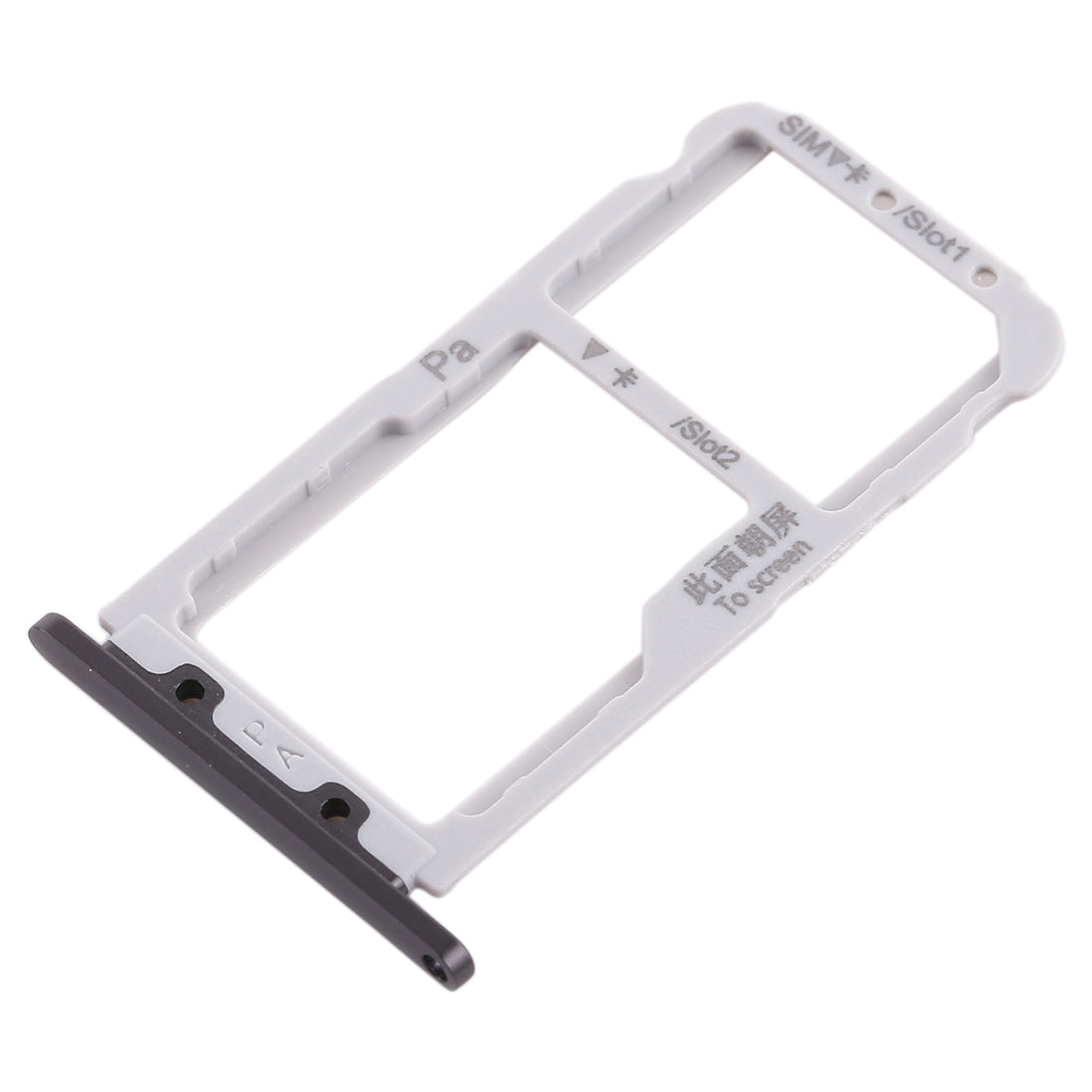 SIM Card Tray for Huawei Nova 3 (Black)