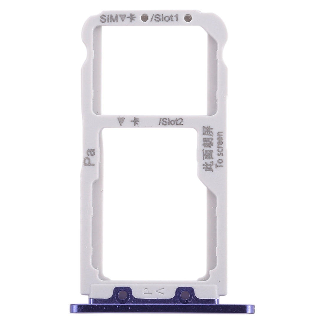 SIM Card Tray for Huawei Nova 3 (Purple)