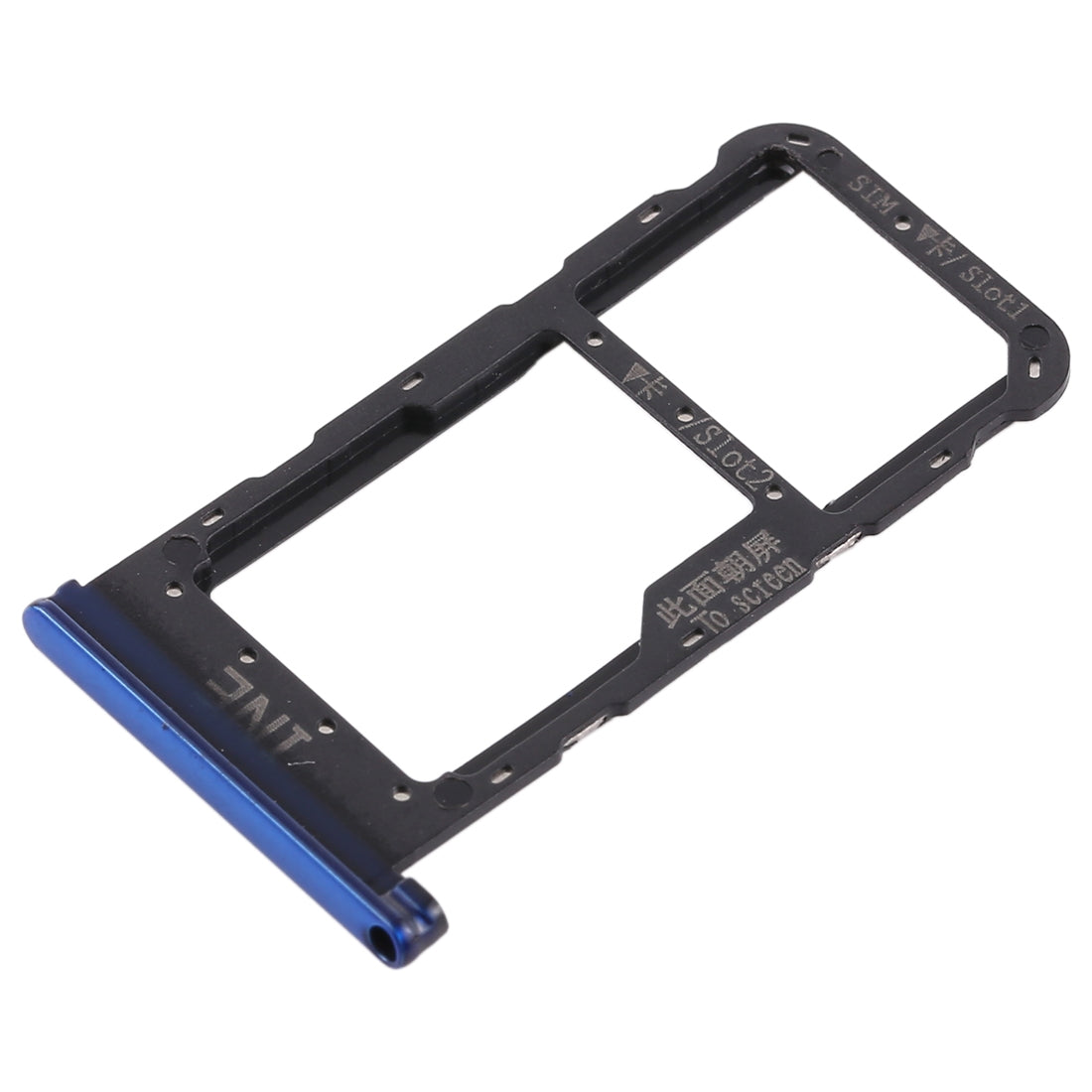 SIM Card Tray for Huawei P smart + / Nova 3i(Blue)