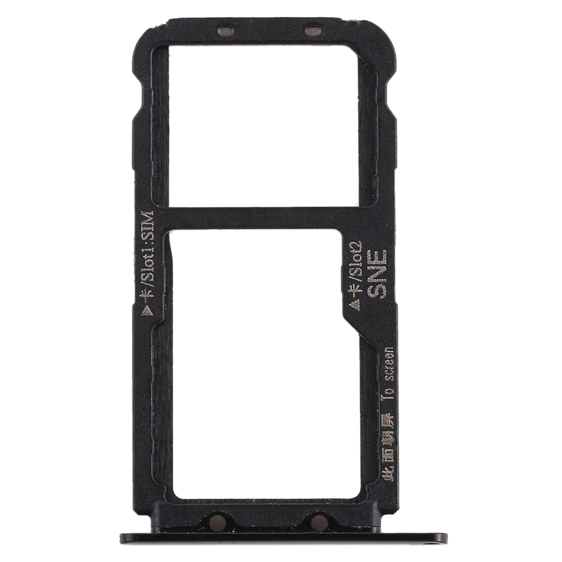 SIM Card Tray for Huawei Mate 20 Lite / Maimang 7(Black)