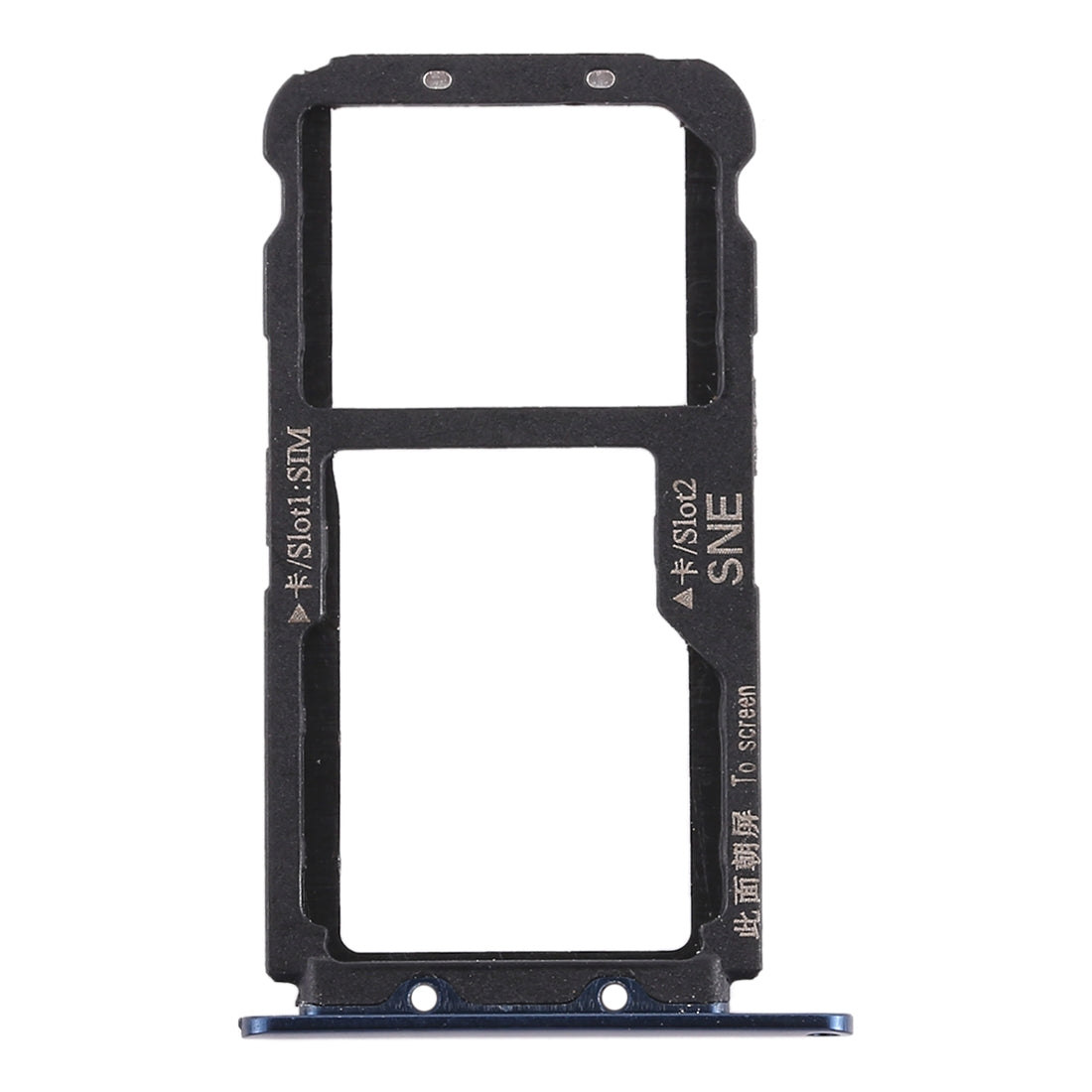 SIM Card Tray for Huawei Mate 20 Lite / Maimang 7(Blue)